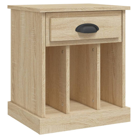 vidaXL Bedside Cabinets 2 pcs Sonoma Oak 43x36x50 cm
