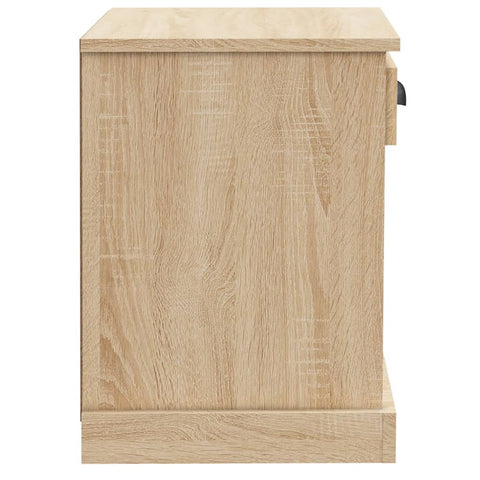 vidaXL Bedside Cabinets 2 pcs Sonoma Oak 43x36x50 cm