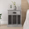 vidaXL Bedside Cabinet Concrete Grey 43x36x50 cm