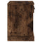 vidaXL Bedside Cabinet Smoked Oak 43x36x50 cm
