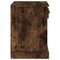 vidaXL Bedside Cabinets 2 pcs Smoked Oak 43x36x50 cm