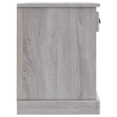 vidaXL Bedside Cabinet Grey Sonoma 43x36x50 cm