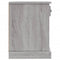 vidaXL Bedside Cabinets 2 pcs Grey Sonoma 43x36x50 cm