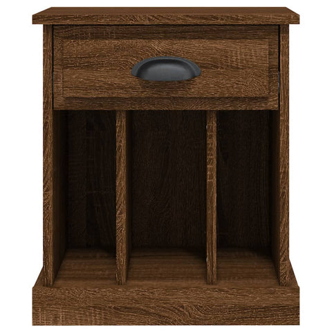 vidaXL Bedside Cabinets 2 pcs Brown Oak 43x36x50 cm