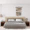 vidaXL Bedside Cabinets 2 pcs Brown Oak 43x36x50 cm