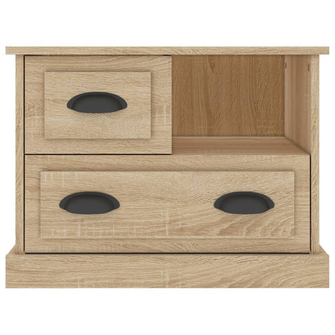 vidaXL Bedside Cabinet Sonoma Oak 60x39x45 cm