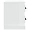 vidaXL Bedside Cabinet White 60x35.5x45 cm