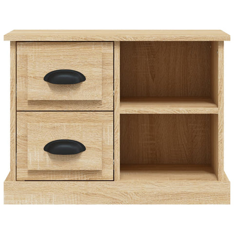 vidaXL Bedside Cabinet Sonoma Oak 60x35.5x45 cm
