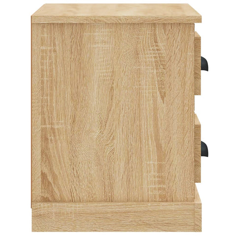 vidaXL Bedside Cabinet Sonoma Oak 60x35.5x45 cm