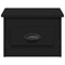 vidaXL Wall-mounted Bedside Cabinet Black 41.5x36x28cm