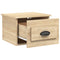 vidaXL Wall-mounted Bedside Cabinets 2 pcs Sonoma Oak 41.5x36x28cm
