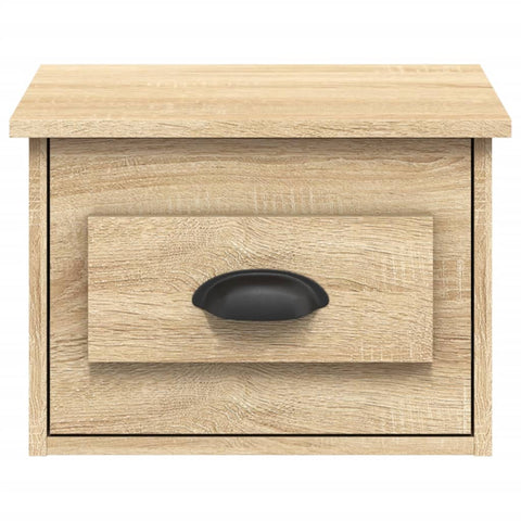 vidaXL Wall-mounted Bedside Cabinets 2 pcs Sonoma Oak 41.5x36x28cm