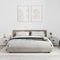 vidaXL Wall-mounted Bedside Cabinets 2 pcs Concrete Grey 41.5x36x28cm