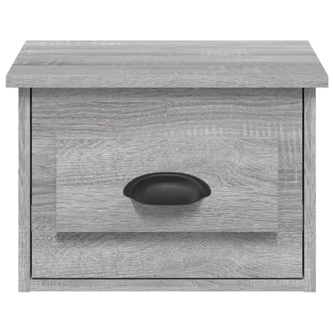 vidaXL Wall-mounted Bedside Cabinets 2 pcs Grey Sonoma 41.5x36x28cm