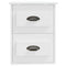 vidaXL Wall-mounted Bedside Cabinet White 41.5x36x53cm
