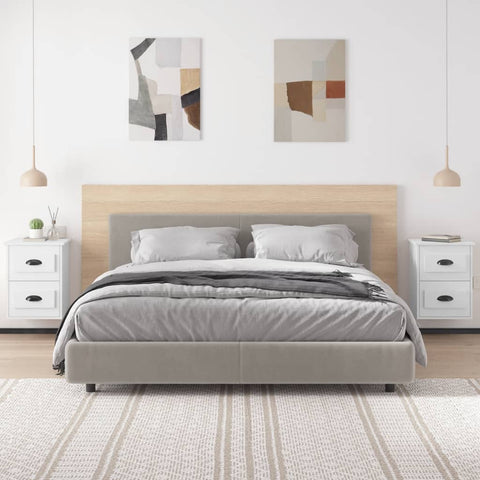 vidaXL Wall-mounted Bedside Cabinets 2 pcs White 41.5x36x53cm