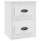 vidaXL Wall-mounted Bedside Cabinets 2 pcs White 41.5x36x53cm