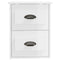 vidaXL Wall-mounted Bedside Cabinet High Gloss White 41.5x36x53cm