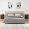 vidaXL Wall-mounted Bedside Cabinets 2 pcs Smoked Oak 41.5x36x53cm