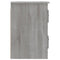vidaXL Wall-mounted Bedside Cabinets 2 pcs Grey Sonoma 41.5x36x53cm
