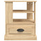 vidaXL Side Table Sonoma Oak 50x50x60 cm Engineered Wood