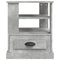 vidaXL Side Table Concrete Grey 50x50x60 cm Engineered Wood