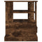 vidaXL Side Table Smoked Oak 50x50x60 cm Engineered Wood