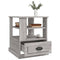 vidaXL Side Table Grey Sonoma 50x50x60 cm Engineered Wood