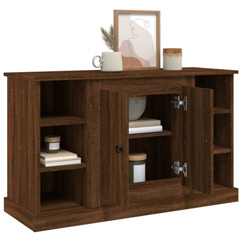 vidaXL Sideboard Brown Oak 100x35.5x60 cm Engineered Wood