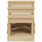 vidaXL Coffee Tables 3 pcs Sonoma Oak Engineered Wood