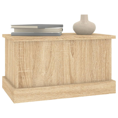 vidaXL Storage Box Sonoma Oak 50x30x28 cm Engineered Wood