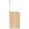 vidaXL Dressing Table with LED Sonoma Oak 90x50x132.5 cm Engineered Wood