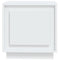 vidaXL Bedside Cabinets 2 pcs White 44x35x45 cm Engineered Wood