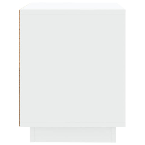 vidaXL Bedside Cabinets 2 pcs White 44x35x45 cm Engineered Wood