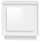 vidaXL Bedside Cabinets 2pcs HighGlossWhite 44x35x45cm EngineeredWood