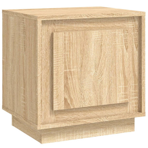 vidaXL Bedside Cabinet Sonoma Oak 44x35x45 cm Engineered Wood