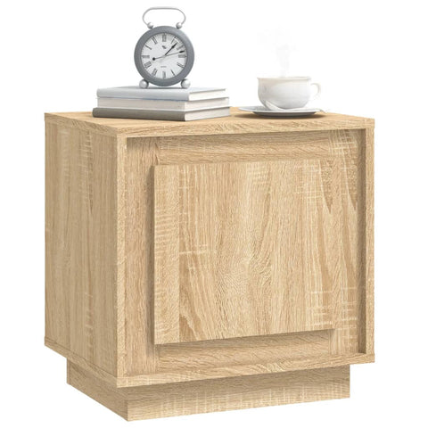vidaXL Bedside Cabinets 2 pcs Sonoma Oak 44x35x45 cm Engineered Wood