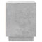 vidaXL Bedside Cabinets 2 pcs Concrete Grey 44x35x45 cm Engineered Wood