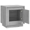 vidaXL Bedside Cabinet Grey Sonoma 44x35x45 cm Engineered Wood