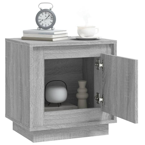 vidaXL Bedside Cabinets 2 pcs Grey Sonoma 44x35x45 cm Engineered Wood