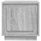 vidaXL Bedside Cabinets 2 pcs Grey Sonoma 44x35x45 cm Engineered Wood