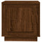 vidaXL Bedside Cabinet Brown Oak 44x35x45 cm Engineered Wood