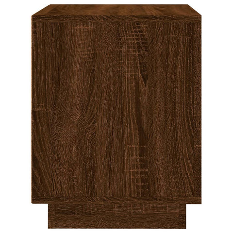 vidaXL Bedside Cabinets 2 pcs Brown Oak 44x35x45 cm Engineered Wood