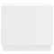 vidaXL Coffee Table White 51x50x44 cm Engineered Wood