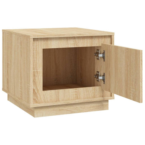 vidaXL Coffee Table Sonoma Oak 51x50x44 cm Engineered Wood