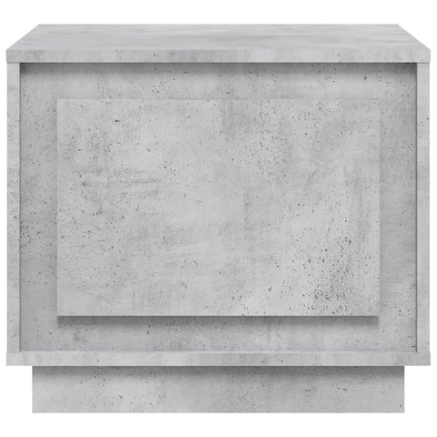 vidaXL Coffee Table Concrete Grey 51x50x44 cm Engineered Wood