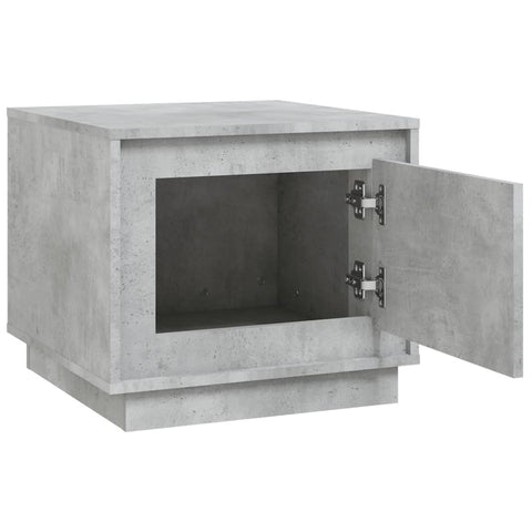 vidaXL Coffee Table Concrete Grey 51x50x44 cm Engineered Wood