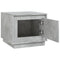 vidaXL Coffee Table Concrete Grey 51x50x44 cm Engineered Wood