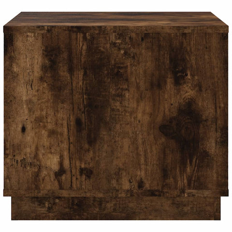 vidaXL Coffee Table Smoked Oak 51x50x44 cm Engineered Wood
