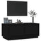 vidaXL Coffee Table Black 102x50x44 cm Engineered Wood